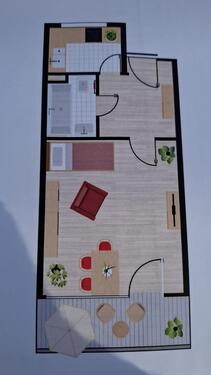 Foto - 1.5 Zimmer Etagenwohnung zur Miete in Germering