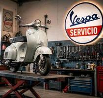 Hobbywerkstatt Motorrad Werkstatt Vespa Simson Oldtimer kein KFZ - Landsberg am Lech Ellighofen