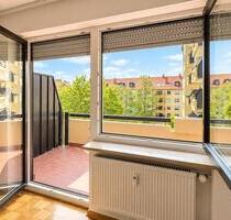 Lichtdurchflutete 2,5-Zimmer-Wohnung mit großer West-Loggia - Regensburg Das Dörnberg