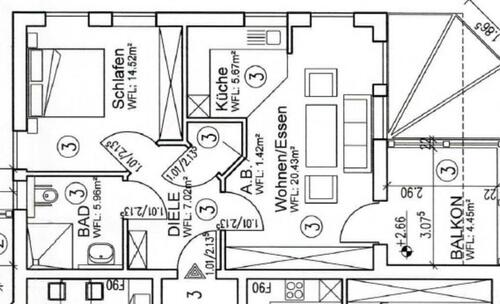 Foto - Etagenwohnung in Schlangenbad zur Miete