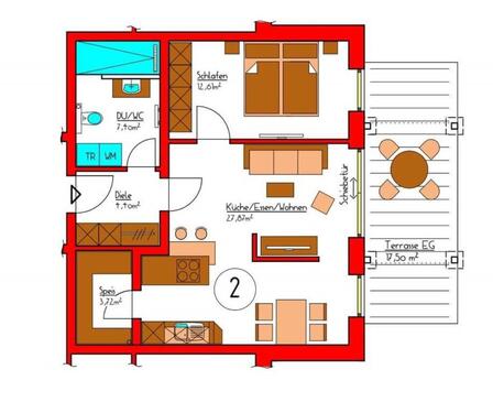 Foto - 2 Zimmerwohnung mit Balkon in Vorderbreitenthann