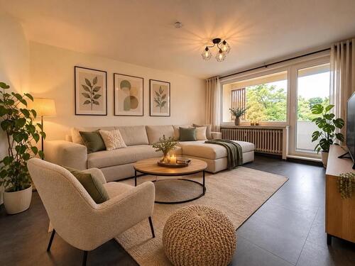 Foto - Bezugsfreie 3-Zimmer-Wohnung mit Balkon und Stellplatz in Oyten