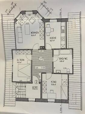 Foto - 3 Zimmer Dachgeschoßwohnung zur Miete in Lügde