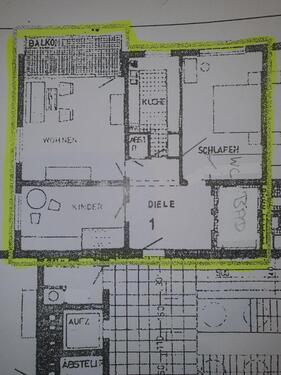 Foto - 3-Zi.-Whg. Baden-Baden Stadtmitte, Nähe Kurhaus
