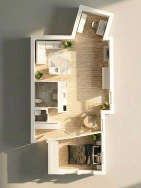 Foto - 2 Zimmer Etagenwohnung zur Miete in Nürnberg