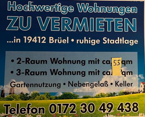 Foto - 2,5 Zimmer Mietwohnung - 519,00&nbsp;EUR Kaltmiete, ca.&nbsp; 55,00&nbsp;m&sup2;