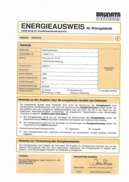 Foto - Etagenwohnung in Neubrandenburg