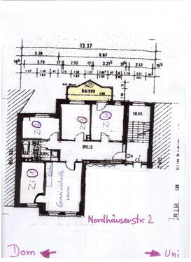 Foto - 4er-Wohngemeinschaft zur Neugründung zwischen Dom und Uni