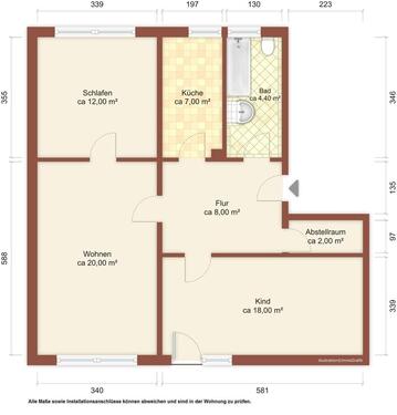 Foto - Etagenwohnung in Zittau