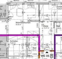 Moderne, Rollstuhlgerechte 2-Zimmer-Wohnung - Wiesbaden Mainz-Amöneburg