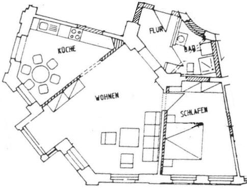 Foto - 2 Zimmer Etagenwohnung zur Miete in Meißen
