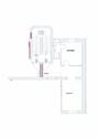 Foto - 2 Raum Wohnung - 250,00&nbsp;EUR Kaltmiete, ca.&nbsp; 44,00&nbsp;m&sup2;