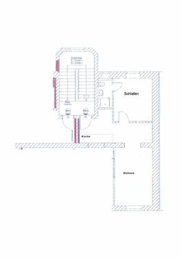 Foto - 2 Raum Wohnung - 250,00&nbsp;EUR Kaltmiete, ca.&nbsp; 44,00&nbsp;m&sup2;