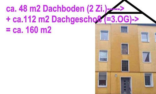 3.OG-Wohn.+Dachboden,gerne JobcenterMigrantenAuslände