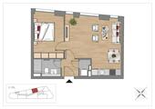 Foto - 2 Zimmer Etagenwohnung zur Miete in Leipzig