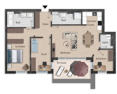 Foto - 3,5-Raum Traumwohnung in GohlisMöckern 92m²