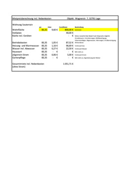 Foto - 2 Zimmer Etagenwohnung zur Miete in Lage