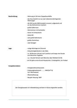 Foto - 5 Zimmer Doppelhaushälfte zum Kaufen in Gangkofen