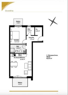 Foto - 2 Zimmer Etagenwohnung in Hamburg