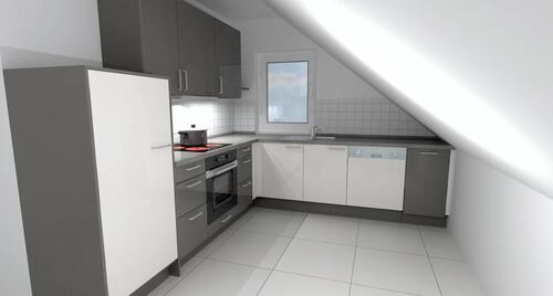 Foto - 3 Zimmer Dachgeschoßwohnung zur Miete in Reiskirchen