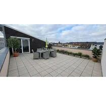 Stilvolle Dom-Blick Maisonette-Wohnung mit 50m² Sonnenterrasse - Worms