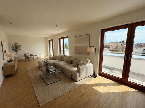 Foto - Neubau-Erstbezug: Exklusive 3-Zimmer-Dachgeschosswohnung mit großer Dachterrasse