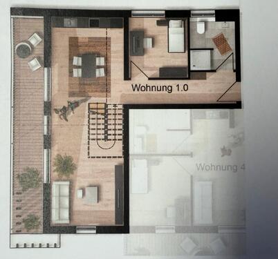 Foto - 3 Zimmer Etagenwohnung zur Miete in Nattheim