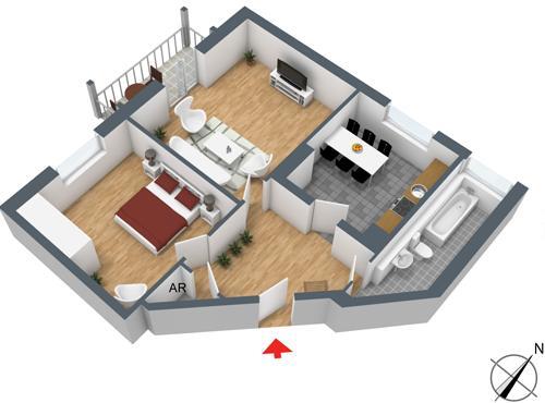 Foto - Etagenwohnung in Magdeburg zur Miete