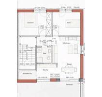 Moderne 3-Zimmer-Wohnung mit großer Terrasse in Sachsenheim