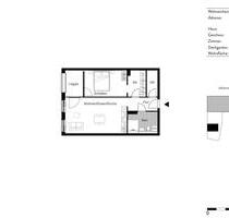 Helle 2,5-Zi-Wohnung mit Balkon, Dachgarten, TG-Stellplatz - Regensburg Brandlberg