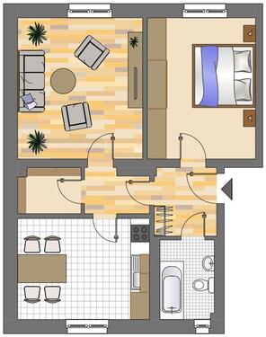 Foto - Etagenwohnung zur Miete in Dortmund