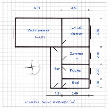 Foto - 3 Zimmer Etagenwohnung in Boizenburg/Elbe
