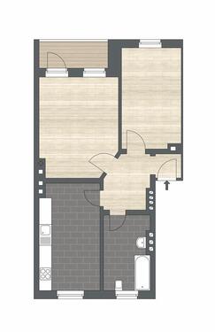 Foto - 2 Zimmer Etagenwohnung zur Miete in Magdeburg