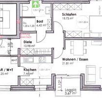 Neubau 2-Zi.-Wohnung in Bocholt zu vermieten