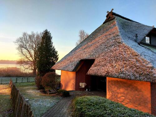 Foto - Weihnachten und Silvester im Strandhaus am See, nahe Ostsee, zw. Schwerin und Wismar, Mecklenburgische Seenplatte, Angelurlaub