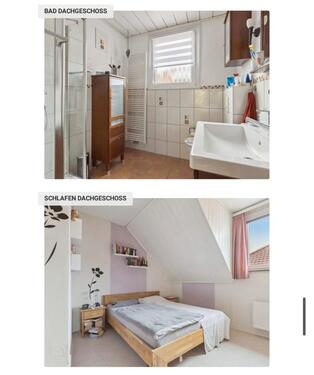 Foto - Dachgeschoßwohnung in Fernwald zur Miete