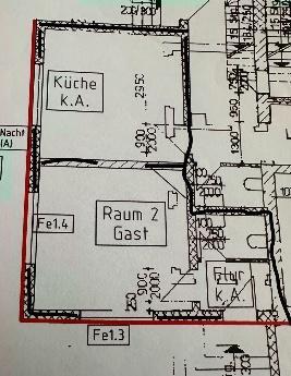 Foto - 1-Raum-Mietwohnung - 336,00&nbsp;EUR Kaltmiete, ca.&nbsp; 42,00&nbsp;m&sup2;
