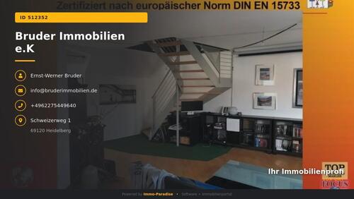 Foto - 2.5 Zimmer Maisonettenwohnung zur Miete in Wiesloch