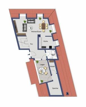 Foto - 2.5 Zimmer Maisonettenwohnung in Wiesloch