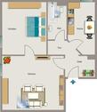 Foto - 2.5 Zimmer Dachgeschoßwohnung zur Miete in Duisburg