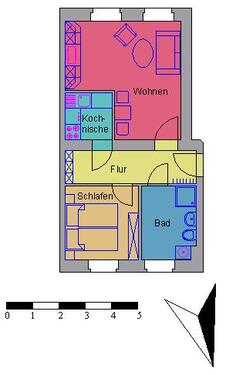 Foto - Etagenwohnung in Dessau-Roßlau zur Miete