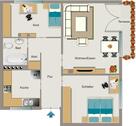 Foto - 3.5 Zimmer Erdgeschoßwohnung zur Miete in Kamp-Lintfort