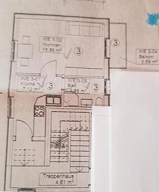 Foto - 1 Zimmer-Wohnung - 510,00 EUR Kaltmiete,