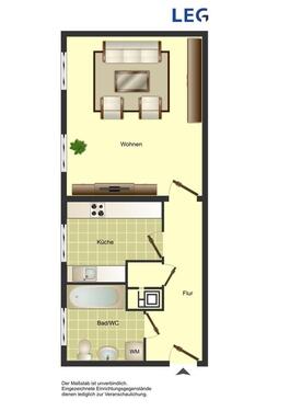 Foto - Etagenwohnung zur Miete in Kamen