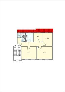 Foto - 4 Zimmer Etagenwohnung in Esslingen am Neckar