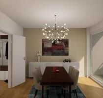 Neuwertige Wohnung: direkt am Stadtpark Sonnige 3-Zimmer-Wohnung mit EBK & 2 Balkone - Nürnberg Herrnhütte