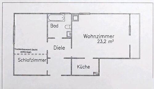 Foto - 3 Zimmer Etagenwohnung zum Kaufen in Fürth