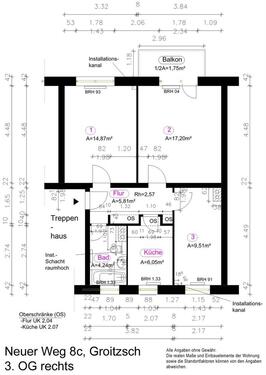 Foto - 3 Zimmer Etagenwohnung in Groitzsch