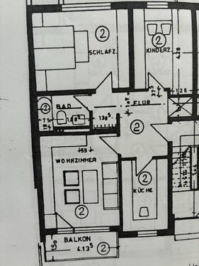 Foto - 3 Zimmer Etagenwohnung in Herne