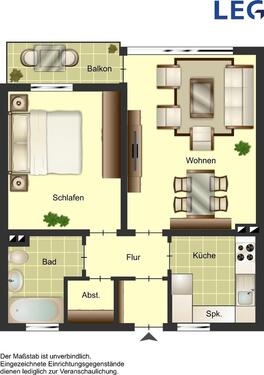 Foto - Etagenwohnung zur Miete in Hilden